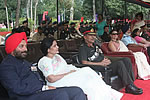 Parchment ceremony at Maratha Light Infantry Reg