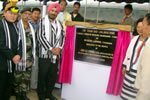 Dedicating the Toy train and children park at Nyokum Lapang